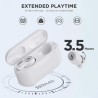 Ecouteurs Bluetooth 1MORE PistonBuds Bluetooth 5.0 - Réduction de Bruit - Blanc